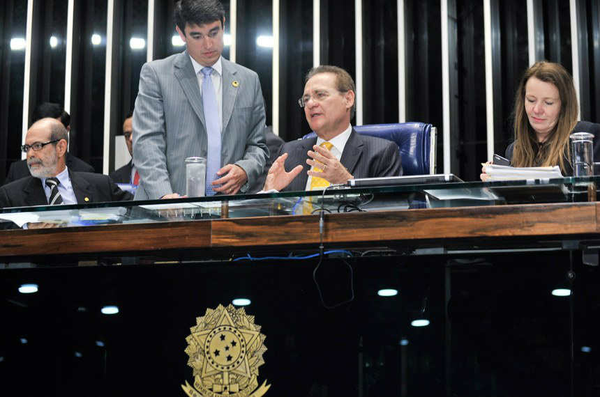 O presidente do Senado, Renan Calheiros, destacou que o projeto é fruto de um acordo no Senado. (Foto: Senado Notícias)