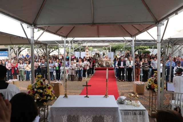 Missa Campal do Padroeiro de Três Lagoas será nesta quarta na praça da Igreja de Santo Antônio