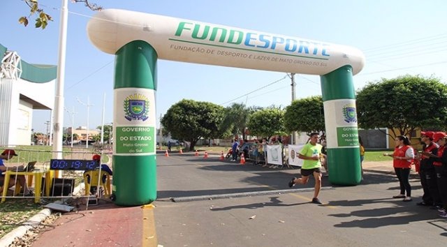 Corrida de rua do Detran tem segunda edição hoje em Três Lagoas Corrida acontece no domingo, com 5 km e 10 km. (Foto: Jaqueline Hahn Tente)