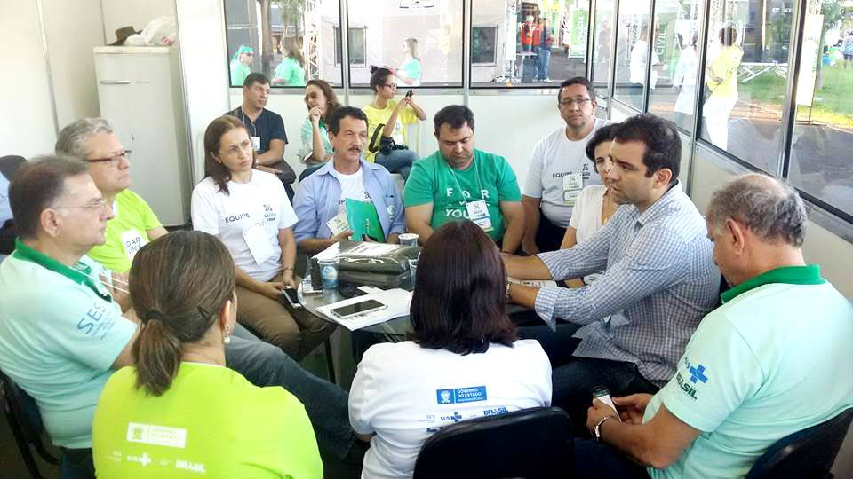 Prefeitura e diretoria do HNSA se unem para solicitar ao Estado recursos para Hospital A reunião foi uma das principais reivindicações do conselho consultivo e diretoria do Hospital. (Foto: Assessoria)