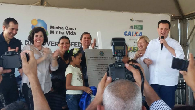 Inauguração do Residencial Orestinho II reúne autoridades do município de Três Lagoas para a entrega de 432 novas moradias  (Foto: Ricardo Ojeda)