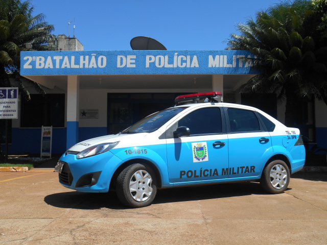 2º Batalhão de Polícia Militar cumpre mandado de prisão expedido em Mogi das Cruzes/SP (Foto: Assessoria)
