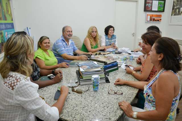 Reunião do Sinted com a Prefeita Márcia Moura. (Foto: Assessoria de Comunicação)