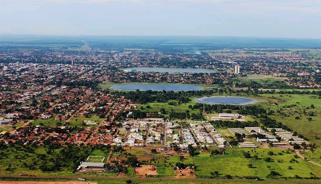 Chegada das indústrias de celulose impulsionou o desenvolvimento de Três Lagoas (Foto: Sayuri Baez) 