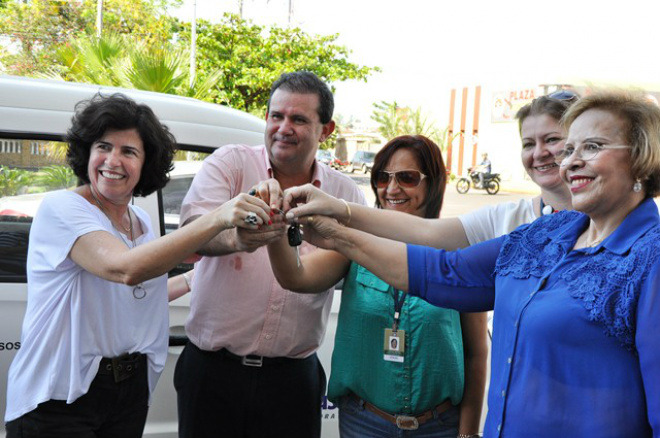 Assistência Social ganha novo veículo da Prefeitura O novo veículo estará a serviço do Albergue Municipal Padre Sanchez. Foto: Divulgação/Assessoria