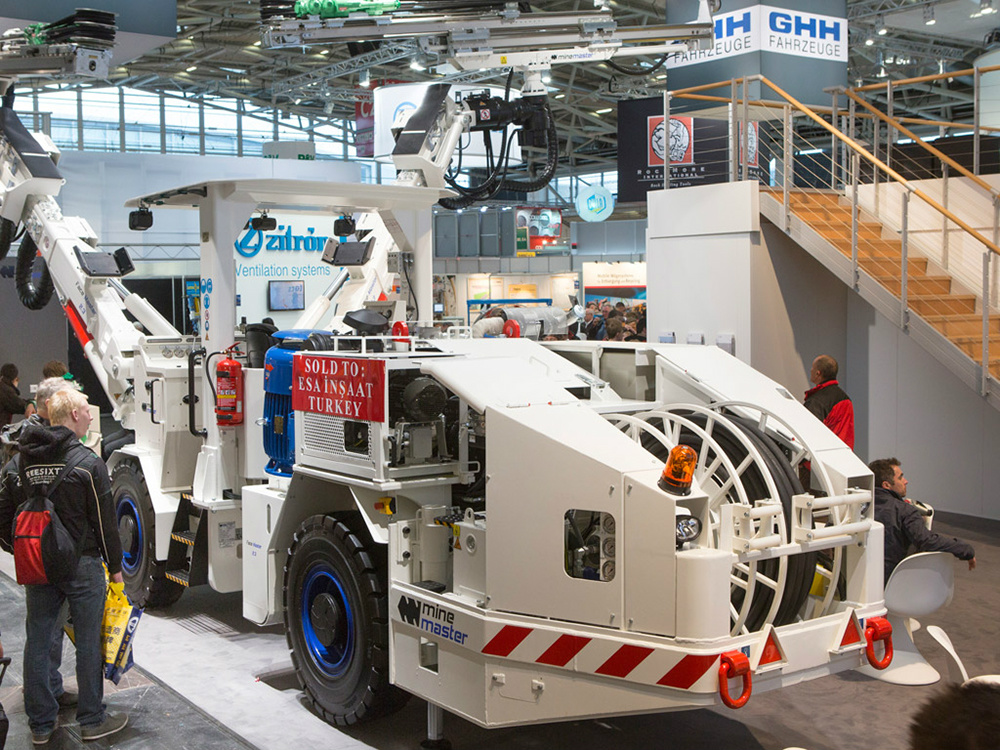 A Feira Bauma é a feira internacional de maior importância no ramo da construção e está na 31ª edição. (Foto: Assessoria)