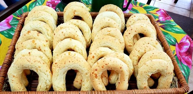 Mundo da Chipa entra em campanha por Milena e doará metade da venda de chipas no próximo sábado Mundo da Chipa: no próximo sábado, a cada chipa comprada a loja vai doar metade do valor à causa de Milena. Foto: Divulgação