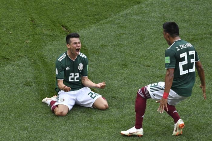 Lozano marcou o único gol da partida
MLADEN ANTONOV / AFP