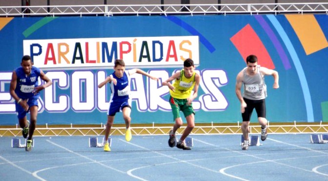 Paratletas disputarão a modalidade de atletismo no Centro Olímpico Rui Jorge da Cunha. 
