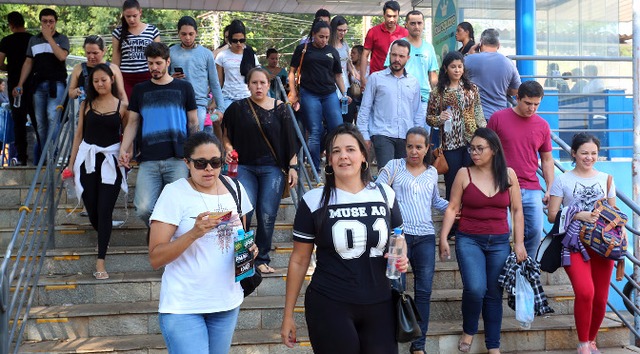 As provas escritas objetivas foram realizadas no domingo (17). (Foto: Divulgação/ Assessoria)