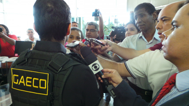 Gaeco vai pedir indiciamento de empresários e ex-servidor por fraude e formação de quadrilha O promotor não descartou outra operação do mesmo molde na prefeitura para apurar mais denúncias de irregularidades (Foto: Ricardo Ojeda)