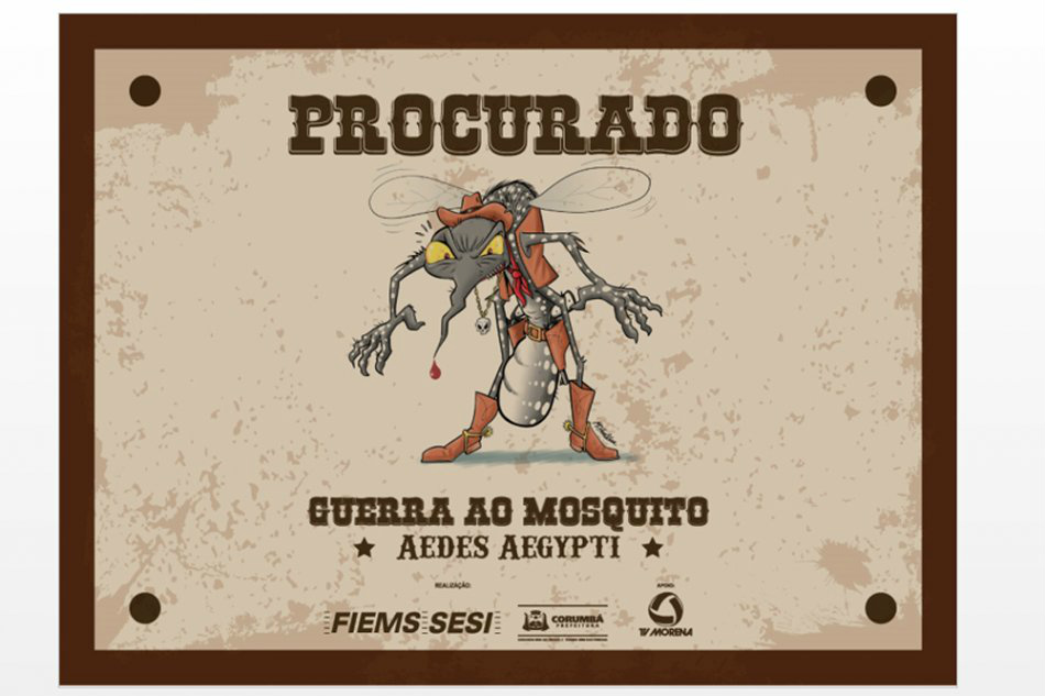 Fiems, Sesi, Prefeitura de Corumbá e TV Morena vão lançar campanha contra Aedes aegypti Segundo o superintendente do Sesi, Bergson Amarilla, a meta da campanha é levar informações para 57 mil moradores de todas as regiões da cidade de Corumbá. (Foto: Assessoria)