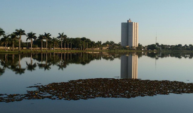 Meteorologia indica sexta (26) de sol e calor em Três Lagoas Lagoa Maior, Três Lagoas. (Foto: Rosinei Nantes).