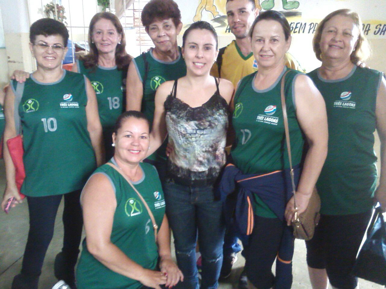Melhor Idade representa Três Lagoas em jogos no interior paulista Representaram o Município aproximadamente 37 atletas, que são treinados pelo professor Fabrício de Lima, sendo que eles se destacaram nas competições de vôlei adaptado, caminhada, truco, dominó, dama e buraco. (Foto: Assessoria)