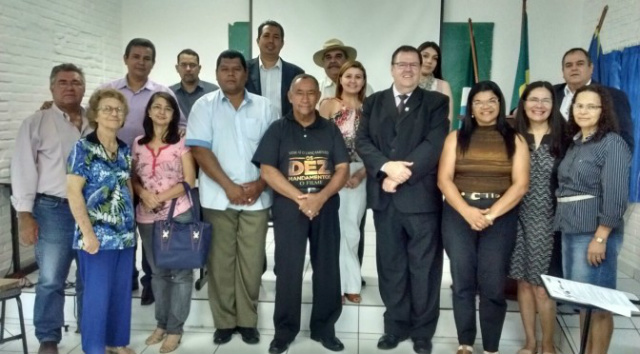 Agência de Administração do Sistema Penitenciário e entidades religiosas lançam Campanha de Inverno Agepen e entidades religiosas em lançamento da Campanha de Inverno 2016 (Foto: Divulgação)