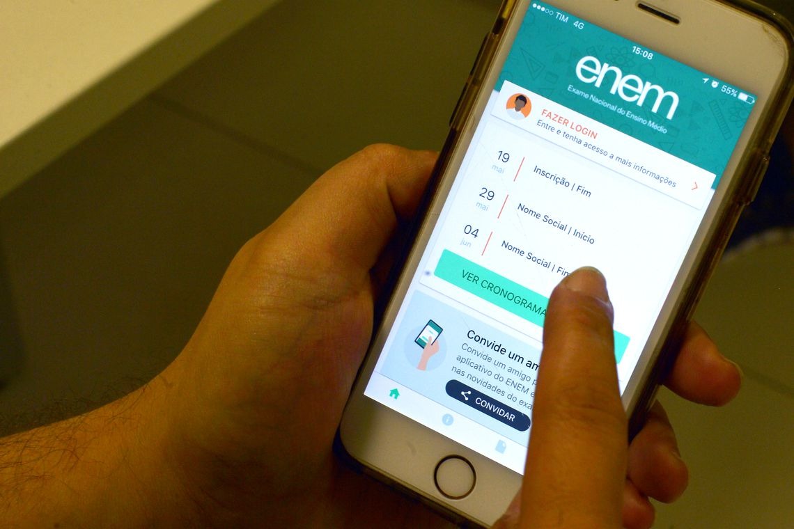 Estudante com isenção negada no Enem tem até hoje para entrar com recurso Foto: juliana.andrade/Agência Brasil
