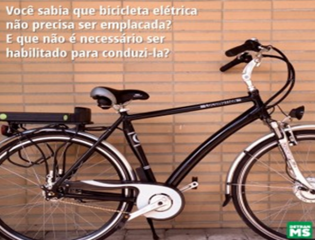 Para circular em vias públicas, as bicicletas devem ter potência máxima de 350 Watts, velocidade máxima de 25 Km/h e não dispor de acelerador. (Foto: Divulgação)