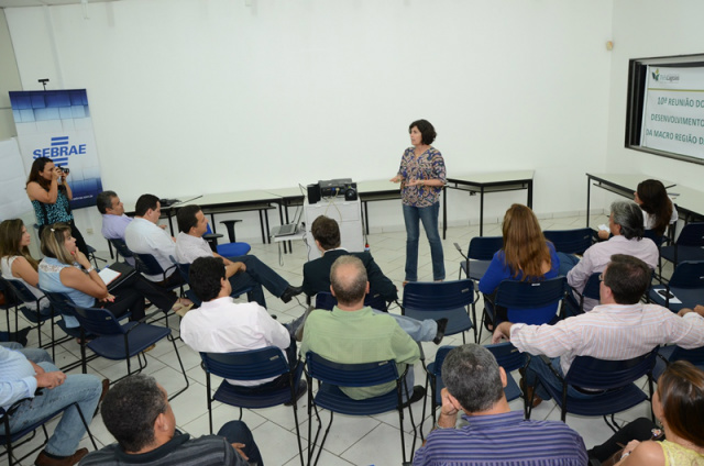 Durante a reunião, na sede do Sebrae em Três Lagoas, a prefeita Marcia Moura destacou a importância da união dos municípios na promoção do desenvolvimento comum (Foto: Divulgação)