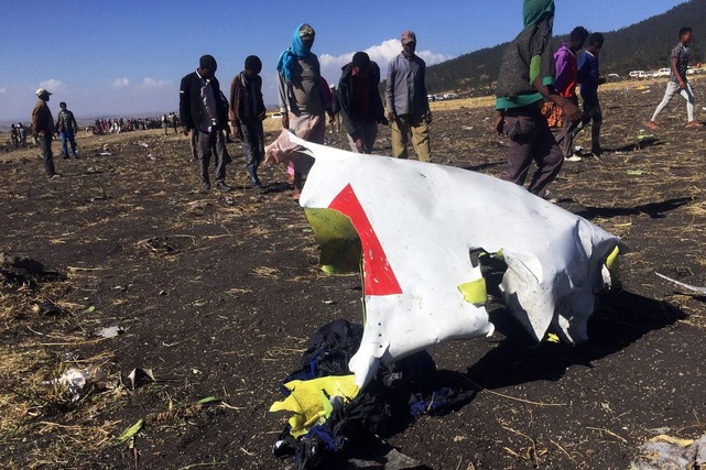 Dos 157 mortos em acidente aéreo na Etiópia, muitos eram voluntários Foto: Tiksa Negeri/Agência Brasil