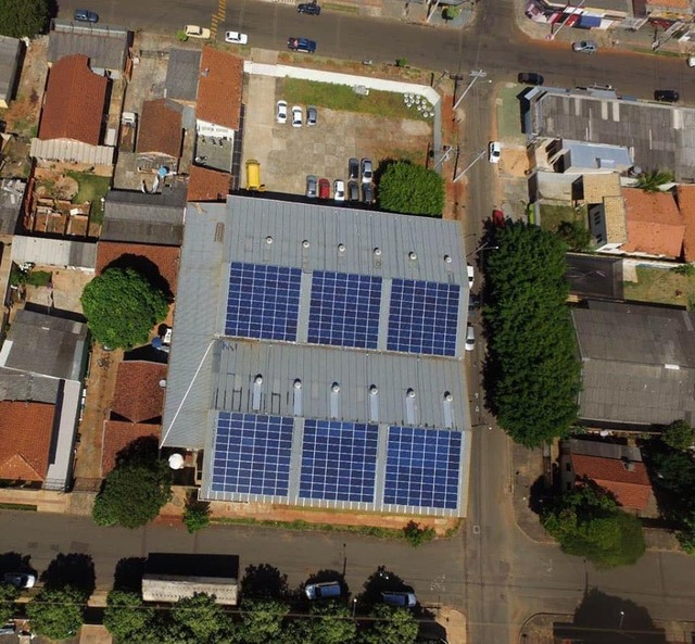 Sistemas de energia solar instalados no MS cresceram 168% Modalidade inédita de aluguel de telhado com capacidade para gerar 97,20 kWp. Foto: Solar Energy
