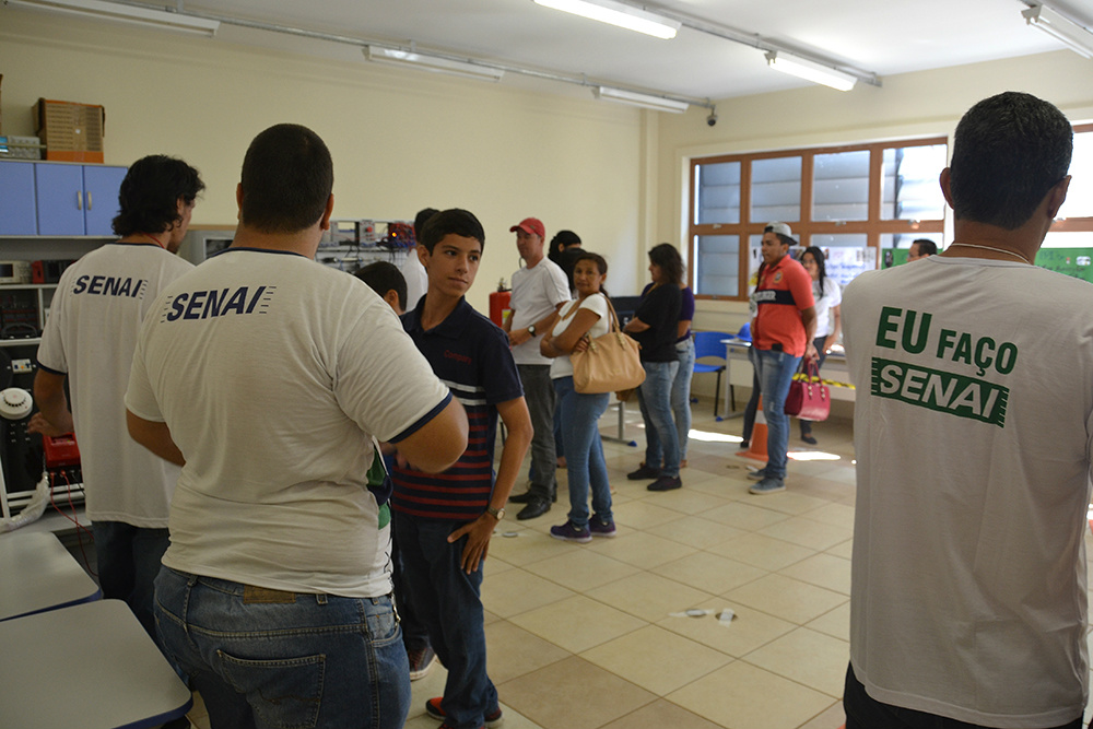 Maratona de Matrículas do Senai atrai centenas de pessoas em 9 unidades. (Foto: Assessoria)