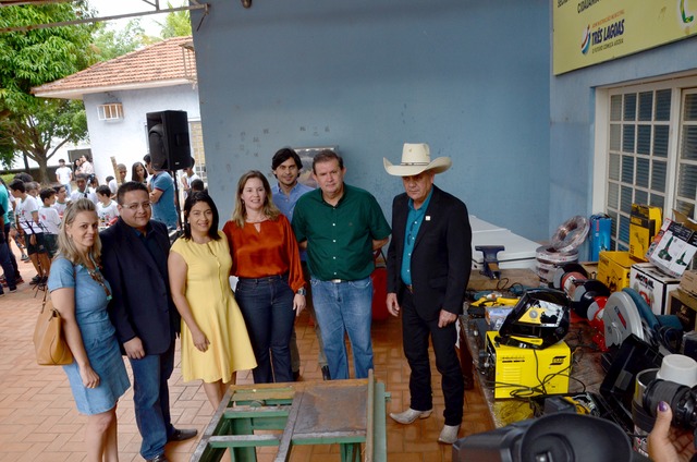 A assinatura contou com a presença de autoridade estaduais e municipais (Foto: Assessoria de Imprensa / Divulgação)