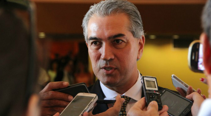 Reinaldo recebe lideranças políticas do Paraguai Reinaldo recebe lideranças políticas do Paraguai. (Foto: Divulgação)