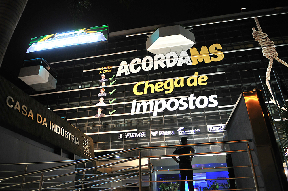 Na 2ª fase do “Acorda MS”, especialista reforça perversidade de modelo econômico nacional Acorda MS chega de impostos. (Foto: Assessoria)