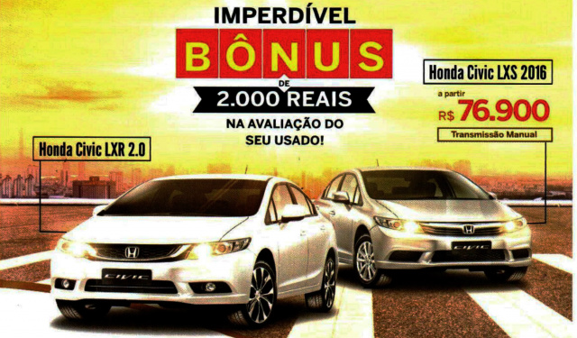 Endo Car promove mega feirão de veículos Honda em Paranaíba Endo Car promove mega feirão de veículos Honda em Paranaíba