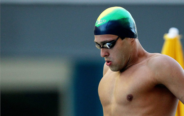 MS tem dois nadadores nos Jogos Pan-Americanos, no Canadá Lucas Kanieski Natação (Foto: Satiro Sodré / AGIF)