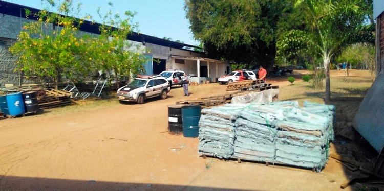 ANDRADINA: Três Funcionárias de curtume morrem esmagadas por prensa A localização da empresa onde o fato aconteceu é na rua Paes Leme, nas proximidades da penitenciária do município. (Foto: Divulgação).
