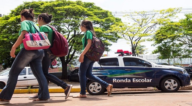 Em Mato Grosso do Sul, programa Escola Segura, Família Forte reforça a segurança nas escolas Fotos: Edemir Rodrigues