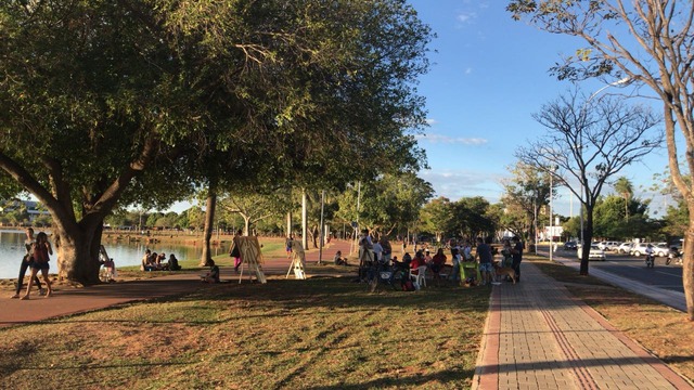 As reuniões vão acontecer após as 14 horas de domingo em frente à biblioteca municipal (Foto: Jamile Zaguir)