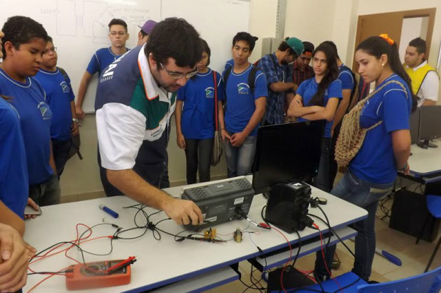 A iniciativa integra o Mundo Senai, que consiste em oportunizar conhecimento sobre opções profissionais disponibilizadas pela entidade em Mato Grosso do Sul (Foto: Divulgação)
