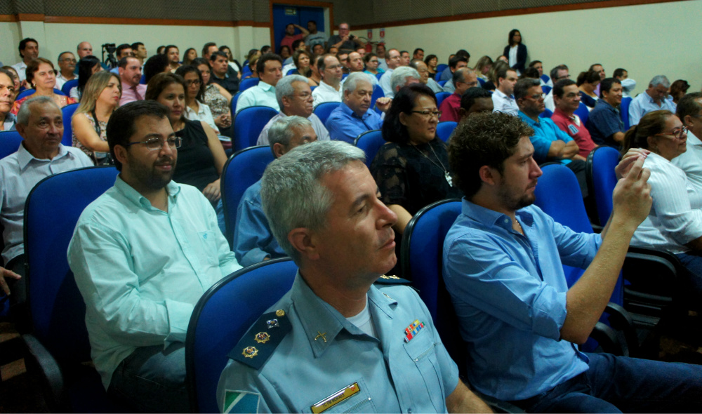 Comandante do 2º BPM participa do Lançamento de Plano de Desenvolvimento Sustentável. (Foto: Assessoria)