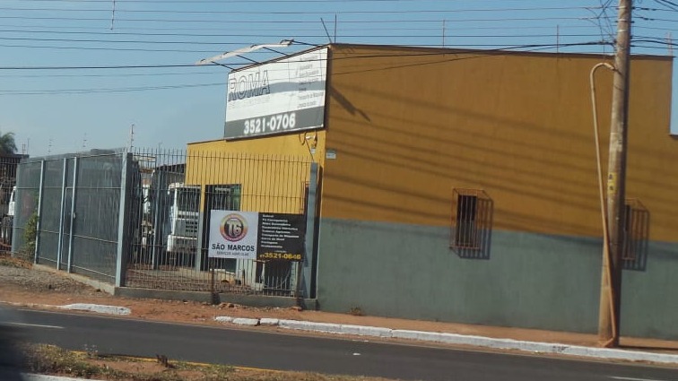 Marcos era dono da ‘’São Marcos Serviços Agrícolas’’. Empresa fica na Avenida Ranulpho Marques Leal. (Foto: Ricardo Ojeda/Perfil News). 