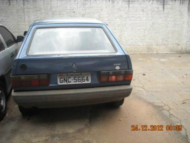 Carro foi roubado em Jales, inteior de São Paulo. Foto: DIG