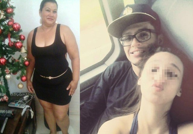 Rapaz que matou ex-sogra em Três Lagoas pega 65 anos de prisão Marlene Rodrigues Alves, Wesley Sotto dos Santos e a filha dela. (Fotos: Reprodução/ Rede Social).