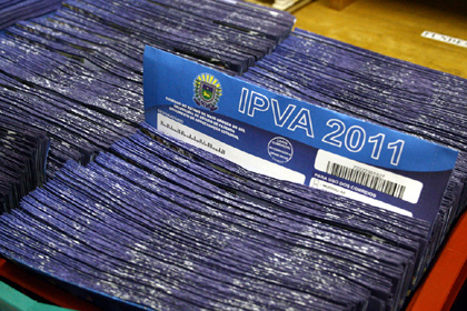 IPVA: Primeira parcela vence nesta segunda Foto: Edemir Rodrigues