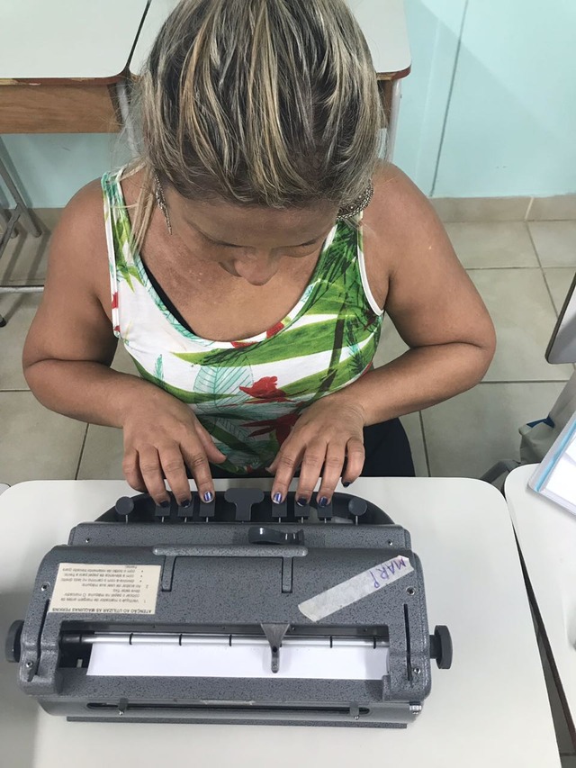 Professoras passaram por uma seleção entre vários candidatos do país para estudar no Instituto Benjamin Franquile (Foto/Assessoria)