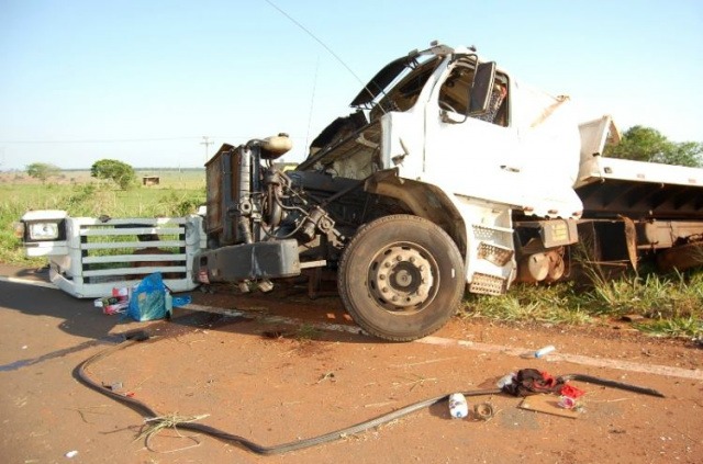 Caminhoneiros são os profissionais do volante que mais morrem no trânsito no MS Caminhoneiros são os profissionais do volante que mais morrem no Estado. Foto: Arquivo/Perfil News