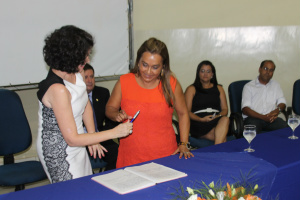 Carmen Lucia Ribeiro Goulart, assume a nova secretaria de Planejamento do município (Foto: Ricardo Ojeda)