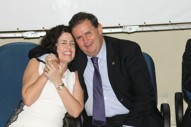 O deputado estadual Eduardo Rocha foi grande parceiro e incentivador que apoiou a reeleição da prefeita Marcia Moura (Foto: Ricardo Ojeda)