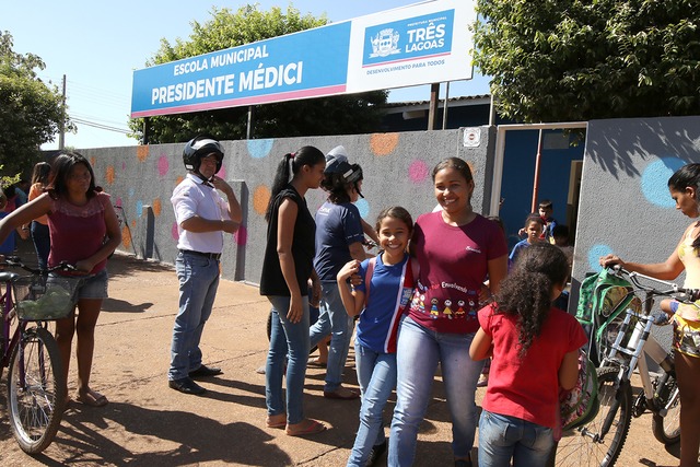 Alunos da Rede Municipal de Ensino de Três Lagoas voltam às aulas amanhã Assessoria de Imprensa. Foto: Divulgação